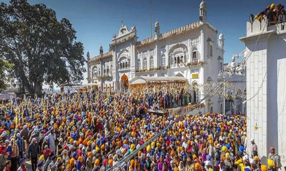 Holi in Anandpur Sahib, Punjab