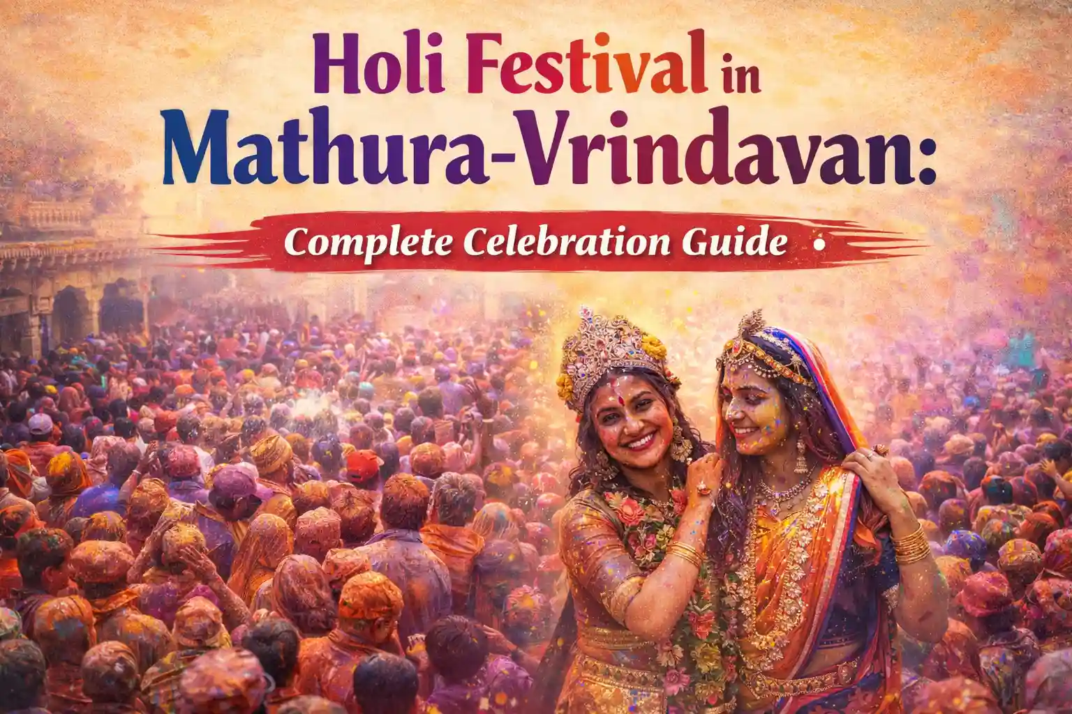 Holi Festival in Mathura-Vrindavan 2026